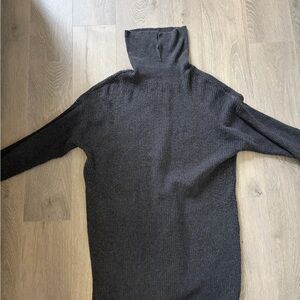 Aerie Charcoal Ribbed Sweater